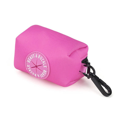 Pink Poop Bag Holder - Beast & Buckle