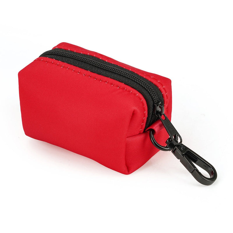 Red Poop Bag Holder - Beast & Buckle