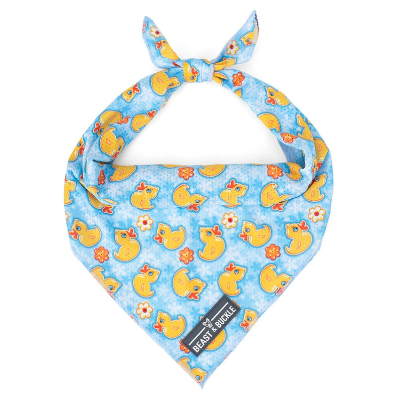 Rubber Ducky Cooling Dog Bandana - Beast & Buckle