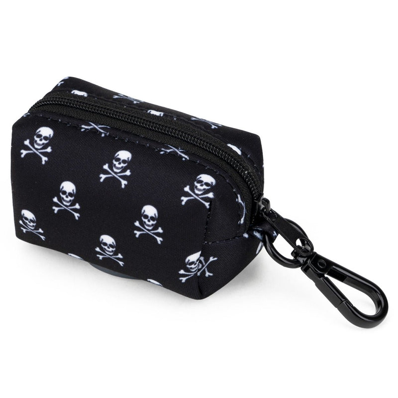 Skull & Crossbones Poop Bag Holder - Beast & Buckle
