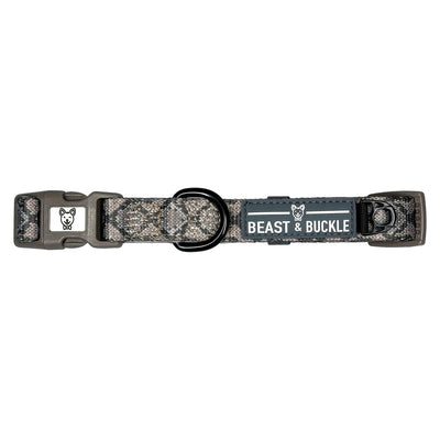 Snakeskin Dog Collar - Beast & Buckle