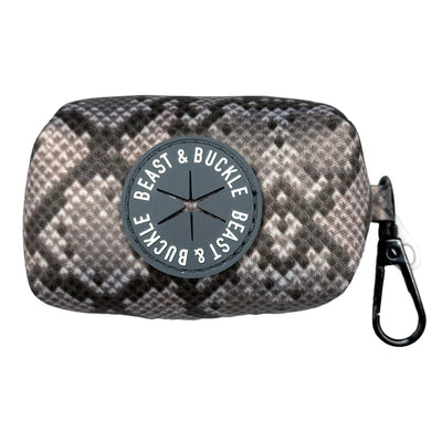 Snakeskin Poop Bag Holder - Beast & Buckle