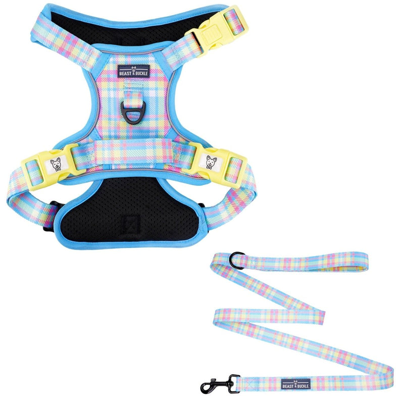 Spring Plaid No Pull Harness Bundle - Beast & Buckle