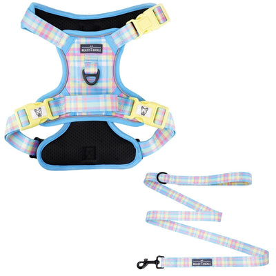 Spring Plaid No Pull Harness Bundle - Beast & Buckle