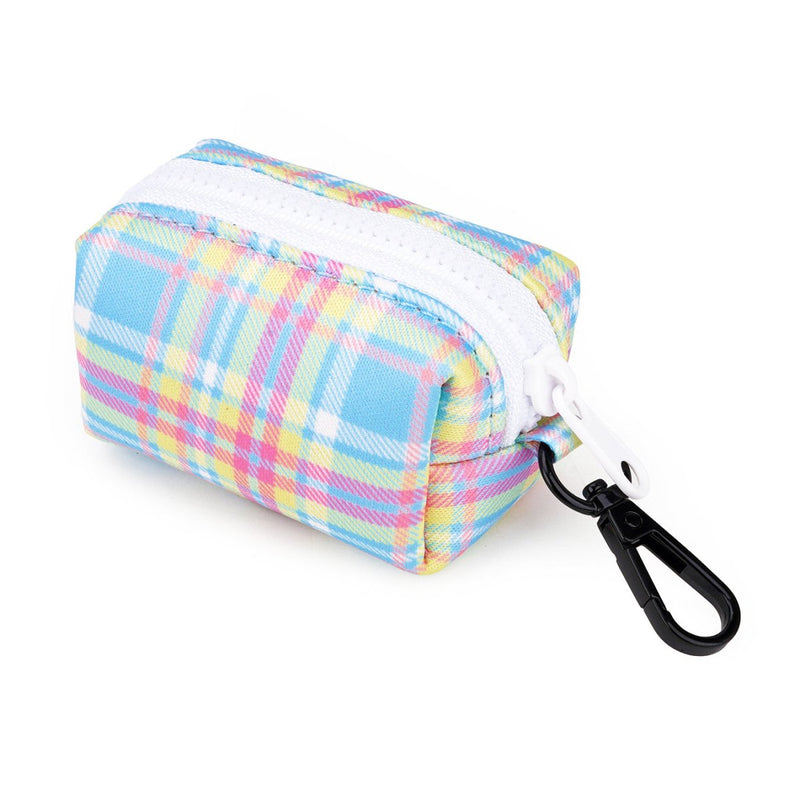 Spring Plaid Poop Bag Holder - Beast & Buckle