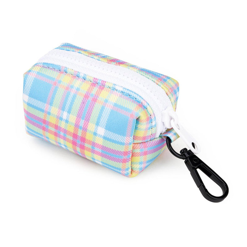 Spring Plaid Poop Bag Holder - Beast & Buckle