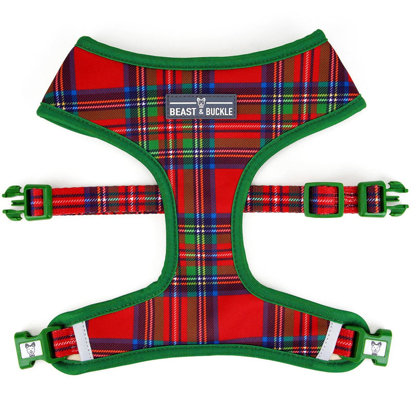 Tartan Plaid Harness & Leash Set - Beast & Buckle