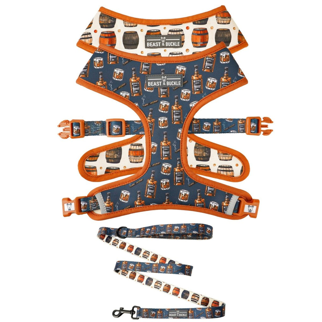 Whiskey Harness & Leash Set – Beast & Buckle