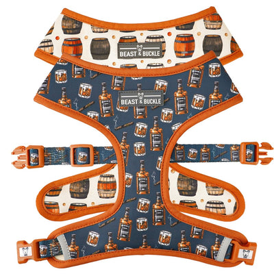 Whiskey Reversible Dog Harness 2.0 - Beast & Buckle