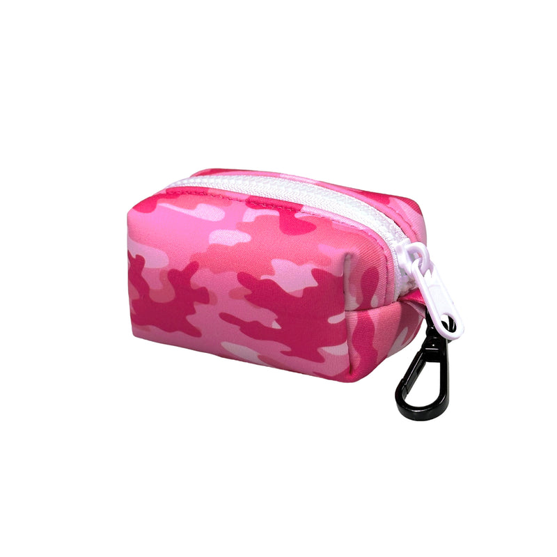 Pink Camo Poop Bag Holder