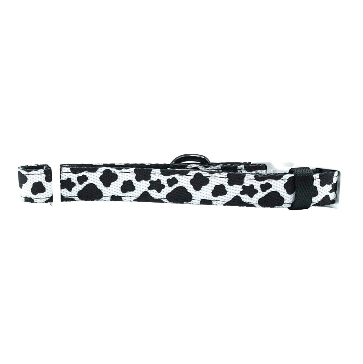 Cow Print Dog Collar / Black Cow Spots on White / Farm Dog Collar / Ma – Bow  Tie Expressions