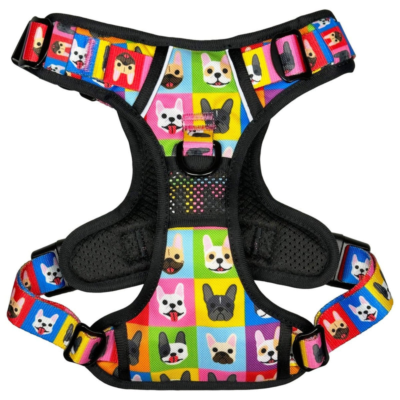 Frenchie Fam No Pull Dog Harness - Beast & Buckle