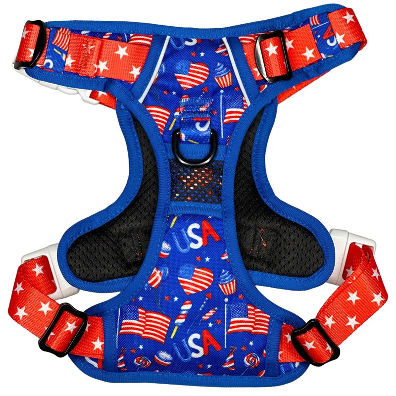 Pawty in the USA No Pull Harness Bundle - Beast & Buckle