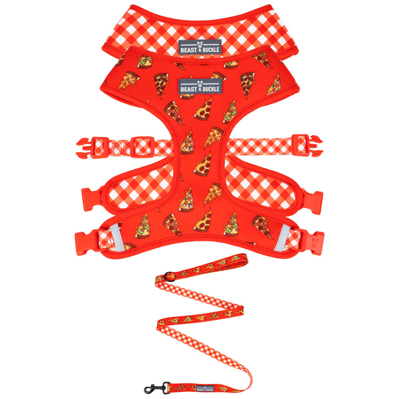 Pizza Harness and Leash Set - Beast & Buckle