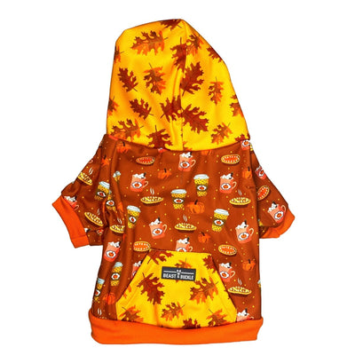 Pumpkin Spice Dog Hoodie - Beast & Buckle